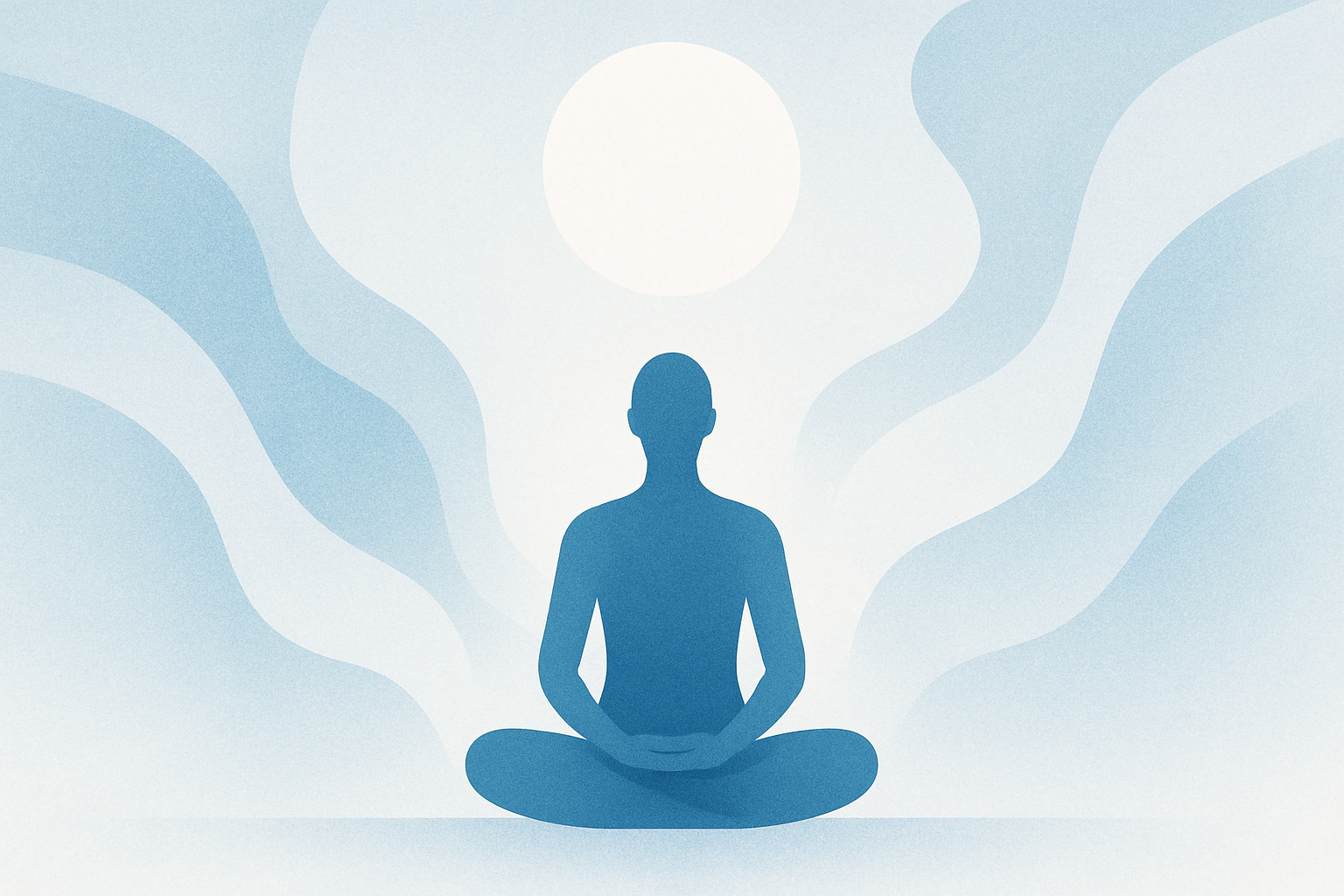 Abstract image representing mental clarity and inner calm